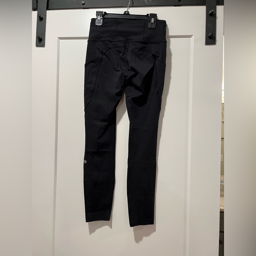 Lululemon leggings- hung dry. Like new! Size 4